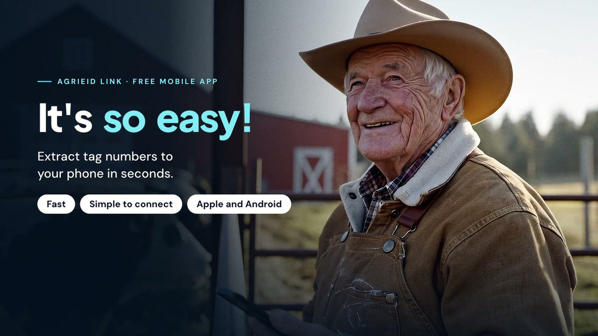Tag numbers on your phone in seconds.
