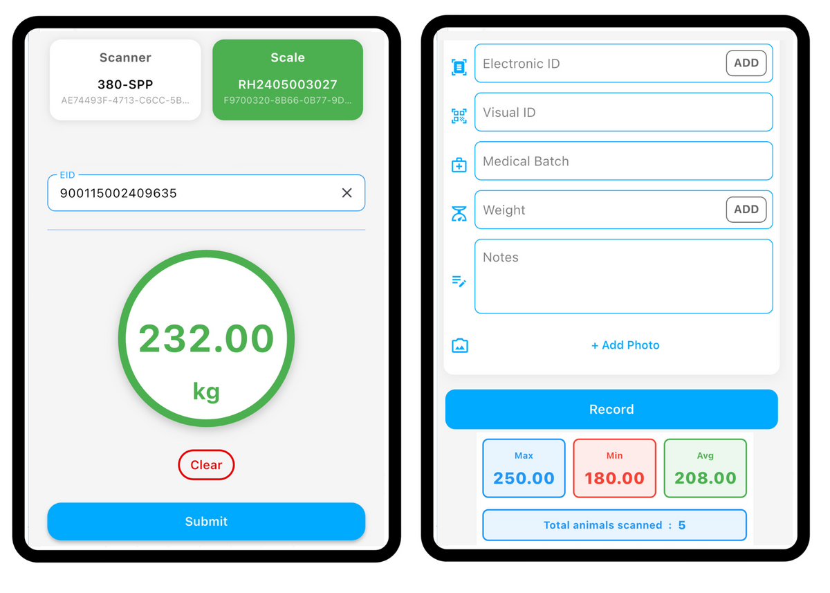AgriEID Lite app